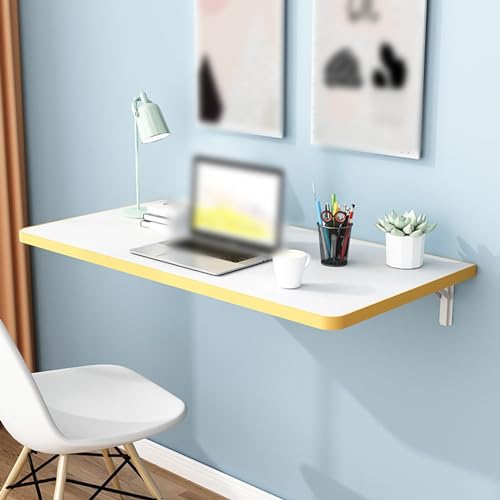 Laundry Floating Folding Table - Wall Mounted Drop-Leaf Table Multifunctional Desk for Office Bedroom Kitchen or Laundry - Platzsparender Computertisch & Bartisch von Generisch