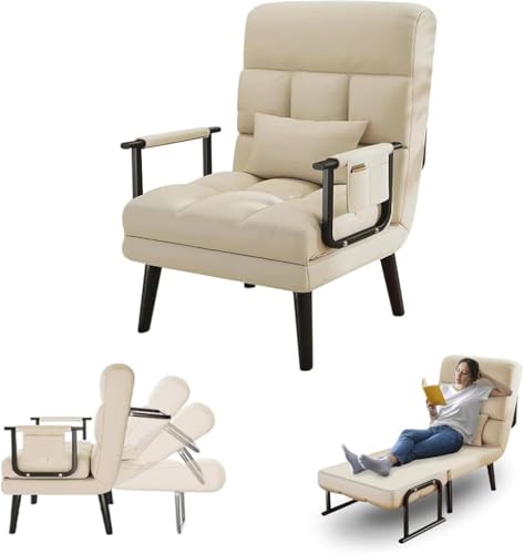 Lazy Sofa Recliner Chair - Verstellbarer Einzelsessel & umwandelbares Schlafsofa für Wohnzimmer, Arbeitszimmer & Schlafzimmer - Klappbarer Loungesessel für Entspannung & Mittagspause Lazy Sofa Recliner Chair - Verstellbarer Einzelsessel & umwandelbares Schlafsofa für Wohnzimmer, Arbeitszimmer & Schlafzimmer - Klappbarer Loungesessel für Entspannung & Mittagspause von Generisch