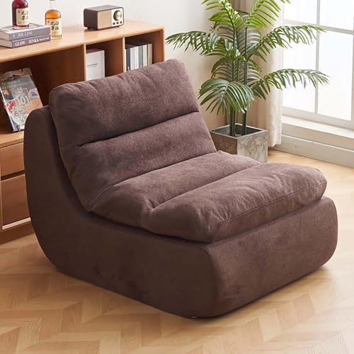 Lazy Sofa Sitzsack-Stuhl, abnehmbar und tragbar, kompaktes Ecksofa für kleine Räume, moderne Wohnzimmerlösung von Generisch