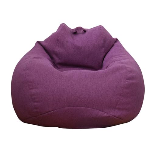 Lazy Sofabezug - Sitzsack-Stuhlbezug | Lazy Sofa Ersatzbezug, Sitzsack-Liegenbezug mit Reißverschluss, Waschbarer beweglicher Sitzsack Stuhlbezug, Liege Sitzsack ohne Bohnenfüllung von Generisch