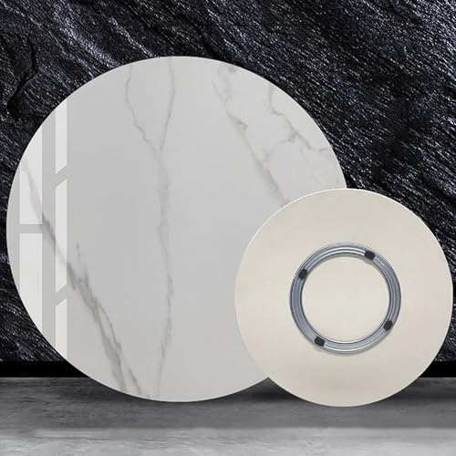Lazy Susan Drehteller, großes drehbares Serviertablett für Küche, Esstisch, Marmor-Steinplatte für Arbeitsplatte Lazy Susan Drehteller, großes drehbares Serviertablett für Küche, Esstisch, Marmor-Steinplatte für Arbeitsplatte von Generisch