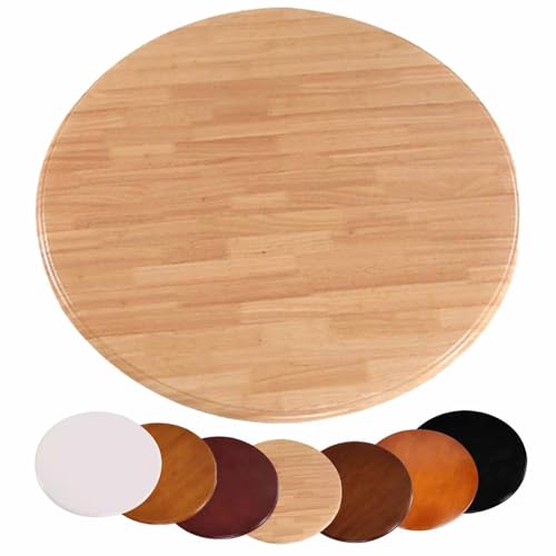 Lazy Susan Drehteller aus Holz, großes drehbares Serviertablett für Esstisch, Küchenarbeitsplatte, verbessert das Esserlebnis Lazy Susan Drehteller aus Holz, großes drehbares Serviertablett für Esstisch, Küchenarbeitsplatte, verbessert das Esserlebnis von Generisch