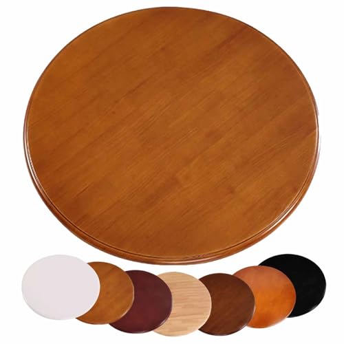 Lazy Susan Drehteller aus Holz, großes drehbares Serviertablett für Esstisch, Küchenarbeitsplatte, verbessert das Esserlebnis Lazy Susan Drehteller aus Holz, großes drehbares Serviertablett für Esstisch, Küchenarbeitsplatte, verbessert das Esserlebnis von Generisch