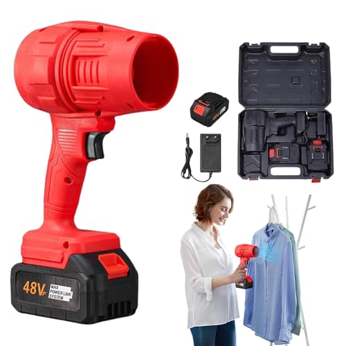 Leaf Blower Cordless, Turbo Duster Tool, Variable Speed Control, Lightweight Portable Blower with Battery and Charger, 1 Set, for Lawn Driveway Patio Garden Camping Car Snow Leaf Blower Cordless, Turbo Duster Tool, Variable Speed Control, Lightweight Portable Blower with Battery and Charger, 1 Set, for Lawn Driveway Patio Garden Camping Car Snow von Generisch