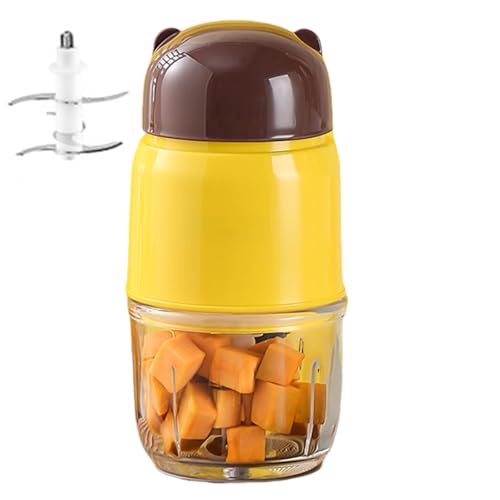 Lebensmittelpüree -Mixer - Automatische kleine Küchenmaschine für Kinder | Abnehmbarer Lebensmittelmixer | Nette und tragbare Küchenmaschine für Heimtübungspicknicks und Babyvorbereitung geeignet Lebensmittelpüree -Mixer - Automatische kleine Küchenmaschine für Kinder | Abnehmbarer Lebensmittelmixer | Nette und tragbare Küchenmaschine für Heimtübungspicknicks und Babyvorbereitung geeignet von Generisch
