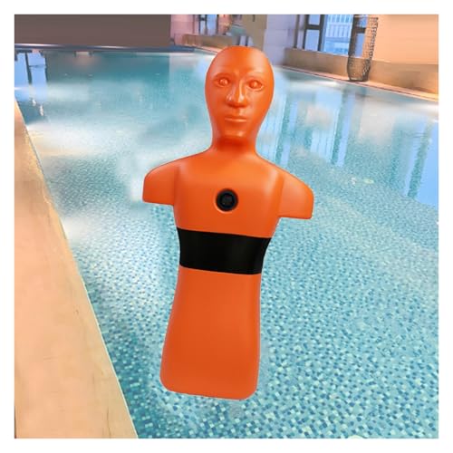 Lebensrettende Wasserrettungspuppe, Einfach Zu Verwendendes,Wiederverwendbares Simulationstrainingsmodell,for Schwimmbäder In Flussschulen(Orange) von Generisch