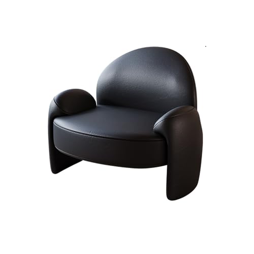 Leder-Sofa-Stuhl – bequemer Einzelstuhl für Wohnzimmer, Büro, Café – perfekt zum Lesen und als Hoteldekoration Leder-Sofa-Stuhl – bequemer Einzelstuhl für Wohnzimmer, Büro, Café – perfekt zum Lesen und als Hoteldekoration von Generisch