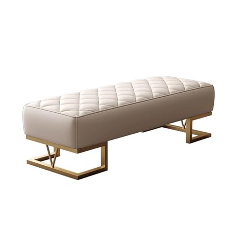 Lederbank, vielseitiger Schuhwickelhocker für Schlafzimmer, Wohnzimmer, Garderobe – zur Aufbewahrung und zum Ausruhen des Bettes Lederbank, vielseitiger Schuhwickelhocker für Schlafzimmer, Wohnzimmer, Garderobe – zur Aufbewahrung und zum Ausruhen des Bettes von Generisch