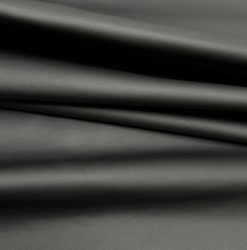 Lederhaut Autoleder Schwarz Nappaleder Lederhaut Rindsleder Polsterleder Nappa Leder Echtleder Lederfell Fell Haut Automobilleder Automotive Car Leather (2,50 m² (1/2 Lederhaut)) von Generisch
