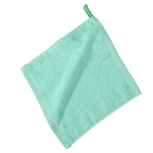 Ledertuch Autopflege Profi Baby-Waschlappen für Badezimmer, Küche, Mehrzweck-Fingerspitzen-Handtücher Waschlappen, 25,4 x 25,4 cm Weinglas Große Öffnung (Green, One Size) von Generisch