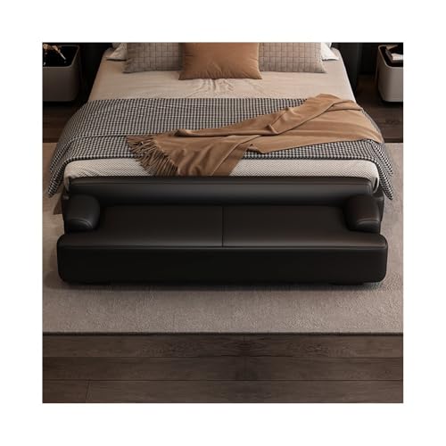 Leichte Luxus-Bank am Ende der Bettbank – minimalistischer schwarzer Nachttisch für Wohnzimmer, Schlafzimmer, Garderobe, Schuhwechsel und Eingangsbereich – stilvolle kleine Sofa-Ablage Leichte Luxus-Bank am Ende der Bettbank – minimalistischer schwarzer Nachttisch für Wohnzimmer, Schlafzimmer, Garderobe, Schuhwechsel und Eingangsbereich – stilvolle kleine Sofa-Ablage von Generisch