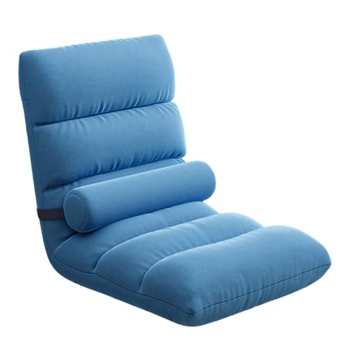 Leichter Bodenstuhl mit Rückenstütze, verstellbare Lazy Lounger für Erkerfenster, Gaming, Lesen, Meditation – langlebiges, verformungsbeständiges Design Leichter Bodenstuhl mit Rückenstütze, verstellbare Lazy Lounger für Erkerfenster, Gaming, Lesen, Meditation – langlebiges, verformungsbeständiges Design von Generisch