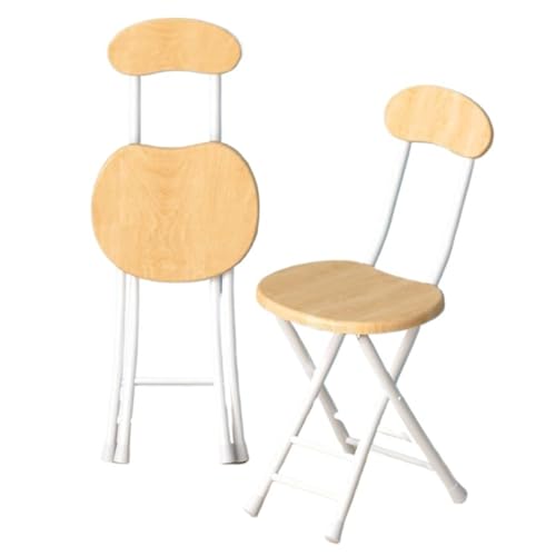 Leichter Klappstuhl, tragbarer Aluminium-Esszimmerstuhl mit Rückenlehne, ideal für Zuhause und Balkon, einfache Lagerung, Weiß und Blau Leichter Klappstuhl, tragbarer Aluminium-Esszimmerstuhl mit Rückenlehne, ideal für Zuhause und Balkon, einfache Lagerung, Weiß und Blau von Generisch