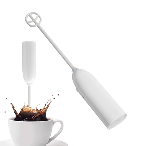 Leistungsstarker Milchaufschäumer, Milchaufschäumer Handheld | Batteriebetriebener Getränkemixer Für Matcha-Kaffee - Leicht Zu Getränkemixer Für Kaffee | Matcha-Aufschäumer Und Handbesen von Generisch