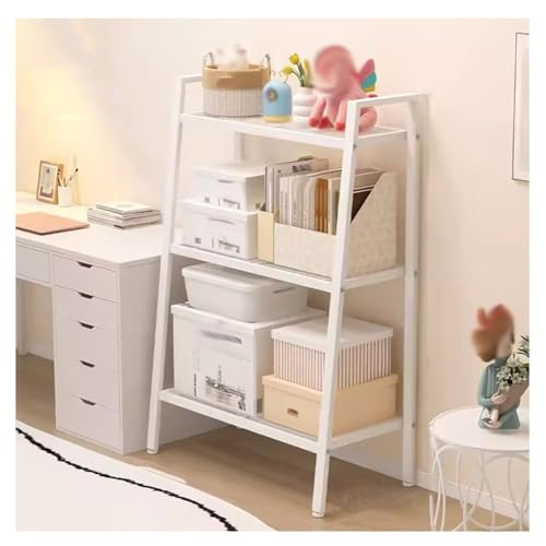 Leiterregal - 4-stöckiges freistehendes multifunktionales Bücherregal für Garten, Balkon, Wohnzimmer & Schlafzimmer - Platzsparendes Lagerregal von Generisch