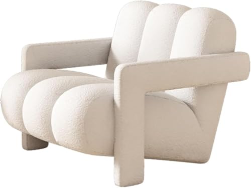 Lesesessel Flanell Gepolsterter Fauler Stuhl Holzrahmen Sessel Modern Recliner Akzentstuhl für Wohnzimmer Schlafzimmer Cafe Balkon Lesesessel Flanell Gepolsterter Fauler Stuhl Holzrahmen Sessel Modern Recliner Akzentstuhl für Wohnzimmer Schlafzimmer Cafe Balkon von Generisch