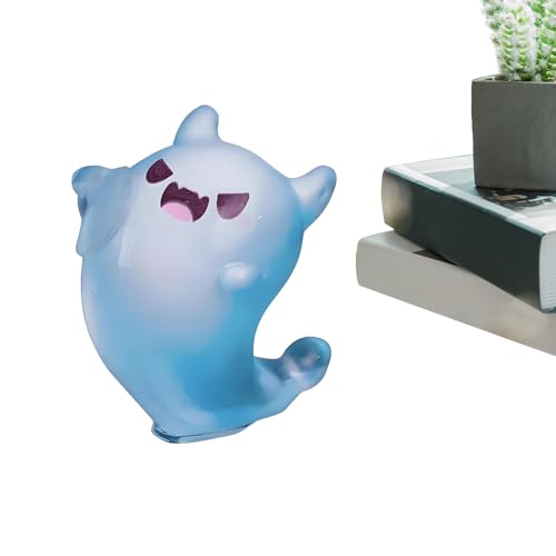 Leuchtende Figuren Im Dunkeln - Leuchtende Miniatur Figuren Im Dunkeln Mit Aufbewahrungsbox,Saisonales Wohnaccessoire Für Schreibtisch Bücherregal Wohnzimmer Halloween Deko von Generisch