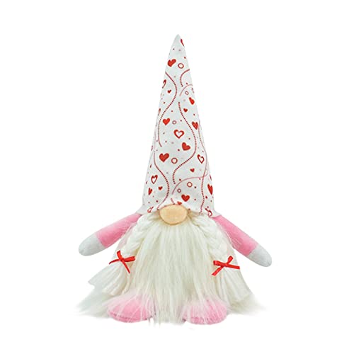 Leuchtende Valentinstag Zwerg Deko 2er Set Faceless GNOME Figuren Romantische Dwarf Home Ornaments Weihnachts und Valentinstagsdekoration Für Wohnzimmer Tisch & Regal Leuchtende Valentinstag Zwerg Deko 2er Set Faceless GNOME Figuren Romantische Dwarf Home Ornaments Weihnachts und Valentinstagsdekoration Für Wohnzimmer Tisch & Regal von Generisch