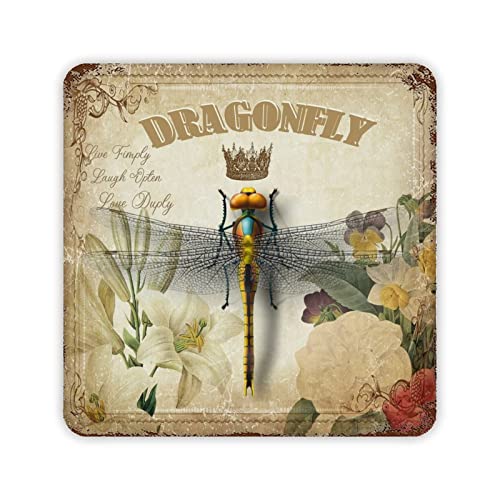 Libelle blühende Blumen Blechschild Kraftpapier Hintergrund Metallschild Retro Metallschild Geburtstagsgeschenk Einzigartiges Trinkschild für Tisch Badezimmer Geschäft Veranda fertig zum Aufhängen Libelle blühende Blumen Blechschild Kraftpapier Hintergrund Metallschild Retro Metallschild Geburtstagsgeschenk Einzigartiges Trinkschild für Tisch Badezimmer Geschäft Veranda fertig zum Aufhängen von Generisch