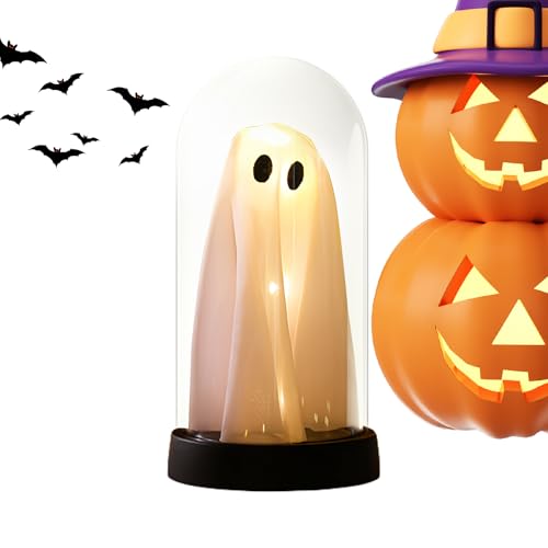 Licht in Cloche, gruselige kleine Geisterstatuen in Einer Flasche, gruselige niedliche LED -Batterie -Batterie -Tischlampe, Heimküche Tischplatten -Mantel -Saisonanzeige Licht in Cloche, gruselige kleine Geisterstatuen in Einer Flasche, gruselige niedliche LED -Batterie -Batterie -Tischlampe, Heimküche Tischplatten -Mantel -Saisonanzeige von Generisch