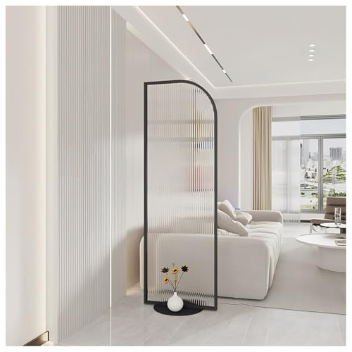 Lichtdurchlässiger Raumteiler aus Glas mit Metallrahmen – elegante Raumteiler für Zuhause, Büro und Hotel Dekor Lichtdurchlässiger Raumteiler aus Glas mit Metallrahmen – elegante Raumteiler für Zuhause, Büro und Hotel Dekor von Generisch