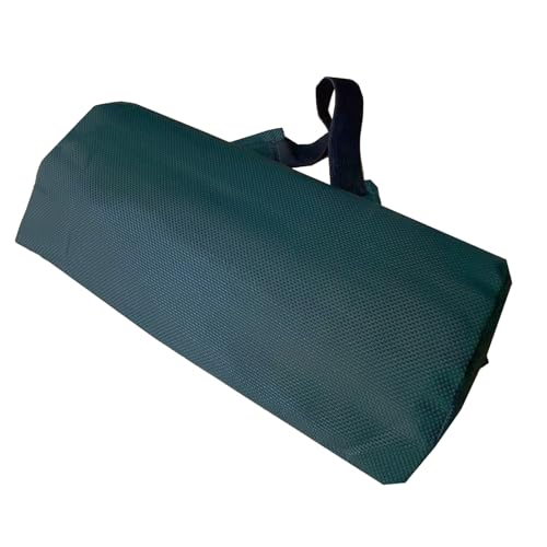 Liegestuhl-Kopfpolster - ergonomischer Nackenstützer aus 3D-Spacer-Gewebe - abnehmbar, waschbar - für, Pool, Garten - 37x17 cm - 1 Stück von Generisch