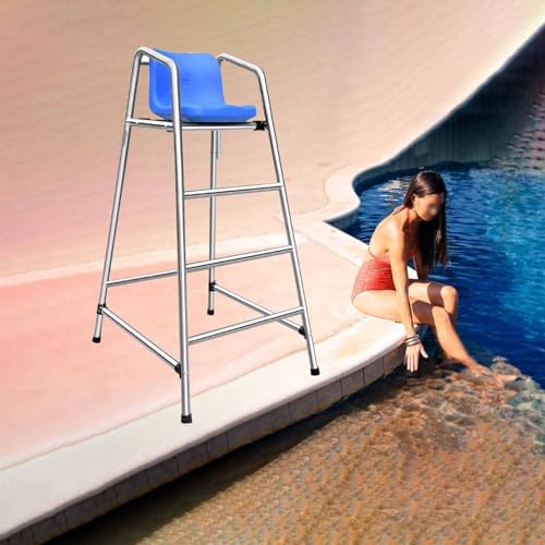 Lifeguard Beobachtungsstuhl für Wasserpark Schwimmbad, multifunktionaler Overlook Schiedsrichtersitz, freistehend, abnehmbar für Strandsicherheit Lifeguard Beobachtungsstuhl für Wasserpark Schwimmbad, multifunktionaler Overlook Schiedsrichtersitz, freistehend, abnehmbar für Strandsicherheit von Generisch