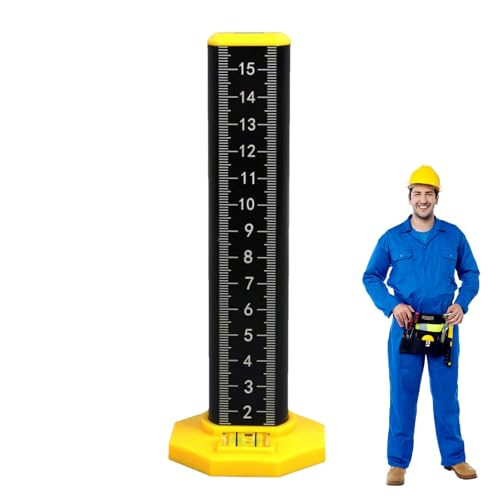 Lineal für gleiche Höhe - Präzisionsniveau -Positionierungsinstrument zur Installation von Bodenfliesen | Langlebiger horizontaler Höhenmessung, professionelles Handwerkzeug für Männer, Vater, DIY -Pr von Generisch