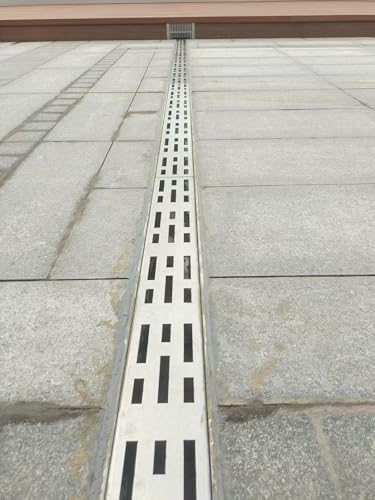 Linearer Wasserablauf-Grabenk, langlebige Abwasserrinne für effizienten Wasserablauf in Dusche, Gehweg, Garten, Terrasse und Industriebereichen Linearer Wasserablauf-Grabenk, langlebige Abwasserrinne für effizienten Wasserablauf in Dusche, Gehweg, Garten, Terrasse und Industriebereichen von Generisch