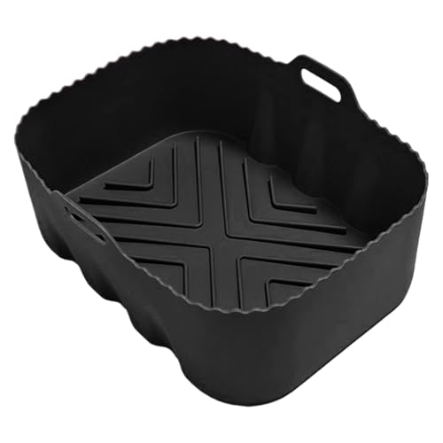 Linesco Della Luftfritteuse Silikon - Hitzebeständige Mikrowellenabdeckungen | Rechteckige Silikon-Kühlschrank-Tablett-Beschichtung, Unterstützung beim Kochen des Pe Toasters Linesco Della Luftfritteuse Silikon - Hitzebeständige Mikrowellenabdeckungen | Rechteckige Silikon-Kühlschrank-Tablett-Beschichtung, Unterstützung beim Kochen des Pe Toasters von Generisch