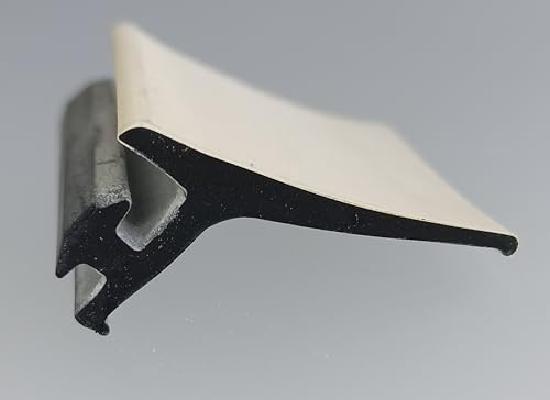 Lippendichtung 30 mm und 60 mm für Wandanschlussprofile Stegplatten Hohlkammerplatten Terrassenüberdachung (B-30/8 m Rolle) von Generisch