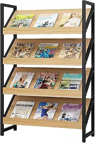Literatur-Zeitschriftenständer, mehrlagiges Bücherregal für Eingangsbereich, Büro, Wohnzimmer, Wartezimmer, Prospektständer mit großer Kapazität, hohes Design für einfachen Zugang Literatur-Zeitschriftenständer, mehrlagiges Bücherregal für Eingangsbereich, Büro, Wohnzimmer, Wartezimmer, Prospektständer mit großer Kapazität, hohes Design für einfachen Zugang von Generisch