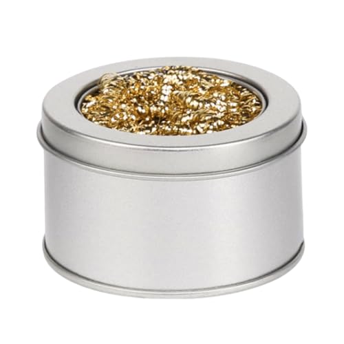 Lötkolben Reiniger,Lötzinn Spitzenverzinner Und Reiniger | Edelstahl Halter Für Messing Reinigung Verzinnen Elektronik Löten von Generisch