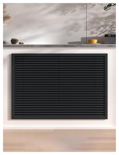 Lüftungsgitter, Lüftungsabdeckungen for Wände, Kühlergrill, Rückluftfiltergitter/Lüftungsabdeckungen außen for Büros, Wohnzimmer, Küchen(Dark grey,12x30in (31x76cm)) von Generisch