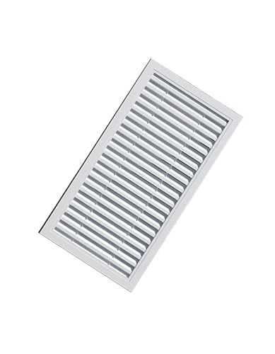 Lüftungsgitter – Aluminium-Netzplatte in Sondergröße for Schranktür und Gaszähler, dekorativ, Küchenlüftung(20x70cm7.8x27.6in) von Generisch