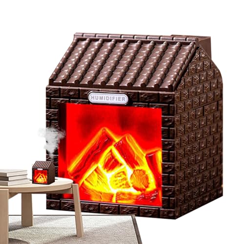 Luftbefeuchter, Raumbefeuchter Mit LED Nachtlicht, 200ml Leiser Kamin Aromadiffusor Für Zuhause Wellnessbereich Auto Luftbefeuchter, Raumbefeuchter Mit LED Nachtlicht, 200ml Leiser Kamin Aromadiffusor Für Zuhause Wellnessbereich Auto von Generisch