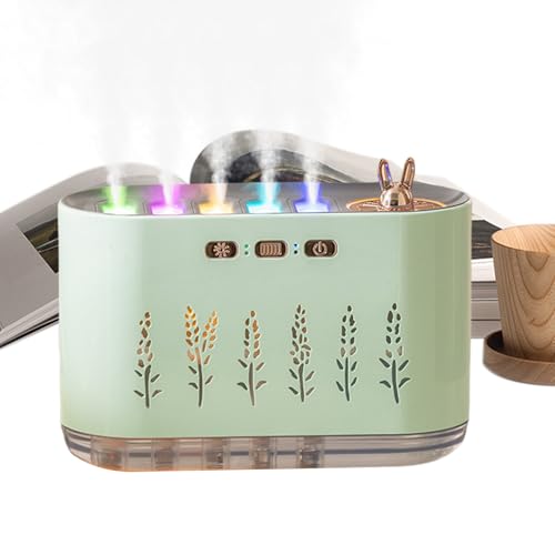 Luftbefeuchter für das Schlafzimmer mit Kühlnebel-Funktion,Luftbefeuchter mit Aromatherapie und Diffusor sowie 7-Farben-Licht | Leiser Luftbefeuchter Mit Aromatherapie Für Raum von Generisch