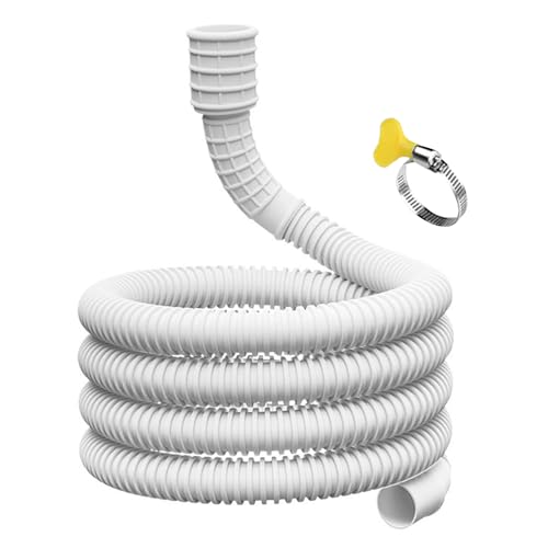 Luftentfeuchter Ablaufschlauch - Vielseitiger Schlauch Ersatz Luftentfeuchter Aufsatz | Flexibler Ablaufschlauch mit schneidbarem Gummiadapter | Auslaufsicheres Abflussrohr für Klimaanlagen von Generisch