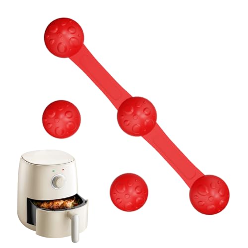 Luftfritteuse Magnet Silikon Schnalle | Schnalle aus Silikon für Backpapier-Einsätze - Schutz vor Verbrennungen für Kochbuch und Kühlschrank Whiteboard Tür Klassenzimmer Schrank Küche Luftfritteuse Magnet Silikon Schnalle | Schnalle aus Silikon für Backpapier-Einsätze - Schutz vor Verbrennungen für Kochbuch und Kühlschrank Whiteboard Tür Klassenzimmer Schrank Küche von Generisch