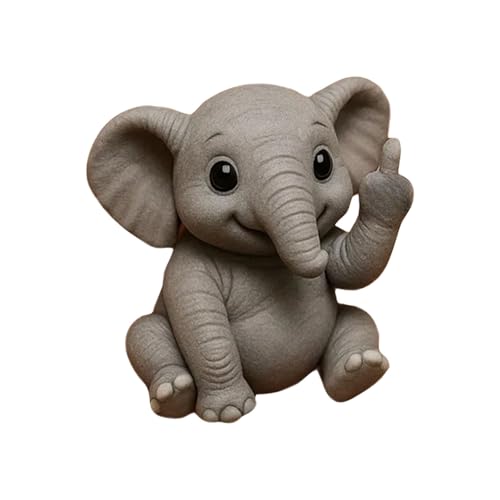Lustige Tierfigur mit Mittelfinger Mini Statue aus Resin für Schreibtisch, Regal & Auto Humorvolle Dekofigur als Geschenkidee Freche Tischdekoration für Zuhause & Büro als Gag-Geschenk Lustige Tierfigur mit Mittelfinger Mini Statue aus Resin für Schreibtisch, Regal & Auto Humorvolle Dekofigur als Geschenkidee Freche Tischdekoration für Zuhause & Büro als Gag-Geschenk von Generisch