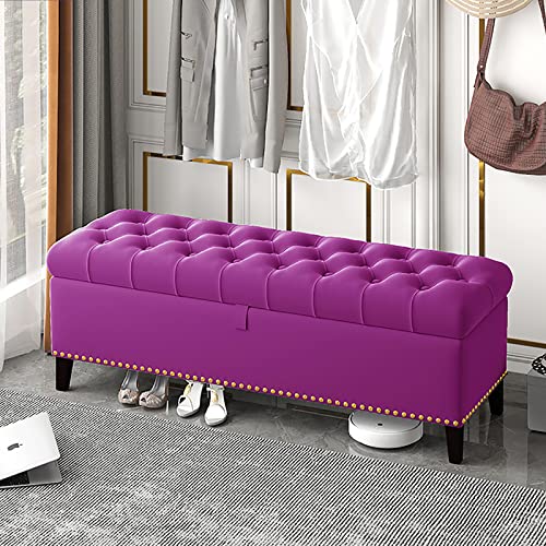 Luxuriöse, gepolsterte Sitzbank mit Samt, moderner Bett-Organizer für Schlafzimmer Luxuriöse, gepolsterte Sitzbank mit Samt, moderner Bett-Organizer für Schlafzimmer von Generisch