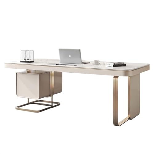 Luxuriöse, moderne, minimalistische Schreibtischlampe – High-End-Rockplatte-PC-Tisch für Büro, Arbeitszimmer und Schreiben – Designer-Schreibtisch- und Stuhl-Set 140 x 70 x 75 cm Luxuriöse, moderne, minimalistische Schreibtischlampe – High-End-Rockplatte-PC-Tisch für Büro, Arbeitszimmer und Schreiben – Designer-Schreibtisch- und Stuhl-Set 140 x 70 x 75 cm von Generisch