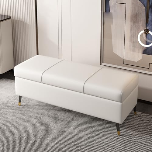 Luxuriöse Schuhbank Fußhocker, extra große Aufbewahrungsbox für Schlafzimmer, Nanotech-Stoff, perfekt für Wohnzimmer Luxuriöse Schuhbank Fußhocker, extra große Aufbewahrungsbox für Schlafzimmer, Nanotech-Stoff, perfekt für Wohnzimmer von Generisch