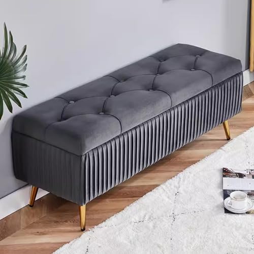 Luxuriöse Schuhbank mit knöpfbarem Kissen, modern, rechteckig, für Eingangsbereich, Wohnzimmer, Schlafzimmer, Bettbank, Grün / Zitronengelb Luxuriöse Schuhbank mit knöpfbarem Kissen, modern, rechteckig, für Eingangsbereich, Wohnzimmer, Schlafzimmer, Bettbank, Grün / Zitronengelb von Generisch