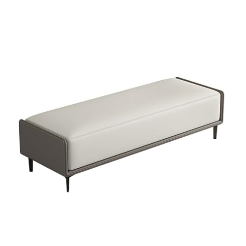 Luxuriöser moderner Betthocker – stilvolle Schuhbank für Schlafzimmer & Wohnzimmer – hochwertiger dekorativer Sofa-Hocker in Grau & – elegante Eingangsmöbel Luxuriöser moderner Betthocker – stilvolle Schuhbank für Schlafzimmer & Wohnzimmer – hochwertiger dekorativer Sofa-Hocker in Grau & – elegante Eingangsmöbel von Generisch