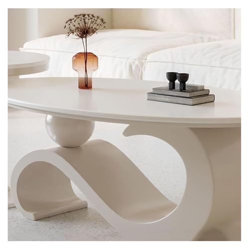 Luxuriöser ovaler Couchtisch mit Marmorplatte und goldfarbener Metallhalterung – modernes Design für Wohnzimmer Eleganz Luxuriöser ovaler Couchtisch mit Marmorplatte und goldfarbener Metallhalterung – modernes Design für Wohnzimmer Eleganz von Generisch