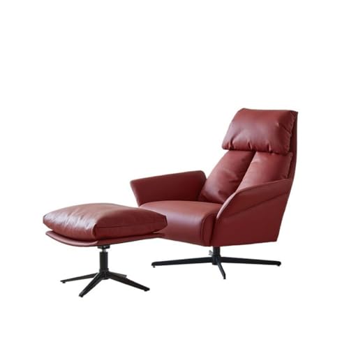 Luxuriöses Echtleder-Dreh-Sofa, Sessel, modern, leicht, Einzelcouch Luxuriöses Echtleder-Dreh-Sofa, Sessel, modern, leicht, Einzelcouch von Generisch