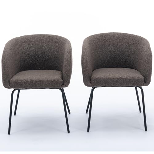Luxus Samt Esszimmerstuhl 2er Set Leichter Luxus Wohnzimmer Schlafzimmer Drehstuhl mit Metallbeinen Braun Samt Drehstuhl für Freizeit Luxus Samt Esszimmerstuhl 2er Set Leichter Luxus Wohnzimmer Schlafzimmer Drehstuhl mit Metallbeinen Braun Samt Drehstuhl für Freizeit von Generisch