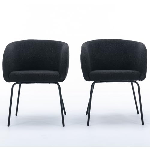 Luxus Samt Esszimmerstuhl 2er Set Leichter Luxus Wohnzimmer Schlafzimmer Drehstuhl mit Metallstützbeinen Schwarzer Samt Drehstuhl für Freizeit Luxus Samt Esszimmerstuhl 2er Set Leichter Luxus Wohnzimmer Schlafzimmer Drehstuhl mit Metallstützbeinen Schwarzer Samt Drehstuhl für Freizeit von Generisch