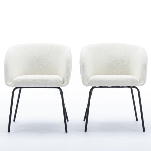 Luxus Samt Esszimmerstuhl 2er Set Licht Luxus Wohnzimmer Schlafzimmer Drehstuhl mit Metallstützbeinen Weiß Freizeit Drehstuhl Luxus Samt Esszimmerstuhl 2er Set Licht Luxus Wohnzimmer Schlafzimmer Drehstuhl mit Metallstützbeinen Weiß Freizeit Drehstuhl von Generisch